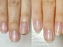 美人ネイル+ 品川高輪店/自爪育成：サブスク月額9900円