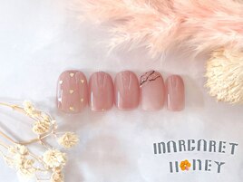チョコがけバレンタインネイル