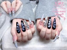 ナナネイル アメ村心斎橋店(NaNa Nail)/長さ出し/持ち込みOK/アート10本