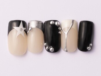 ジェミーネイル エビス(Jemiy nail ebisu)/韓国y2kフレンチ10480yen