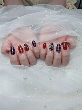 ブリー(Brille)/手書きネイル