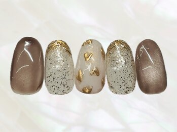 サローネ レジーナ(salone Regina)/冬ネイル/バレンタイン/ハート