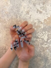 ミラーネイル/夏ネイル/持ち込み