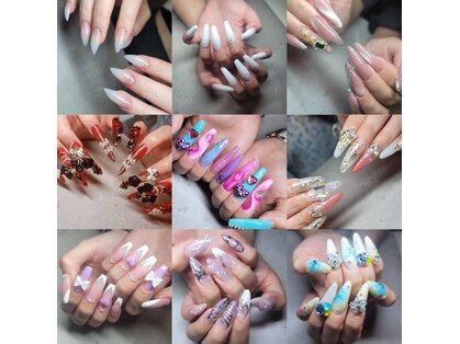韓国/長さだし/フィルイン/パラジェル/スカルプ/ 持ち込み【Onnni Nail】名古屋栄店  の写真