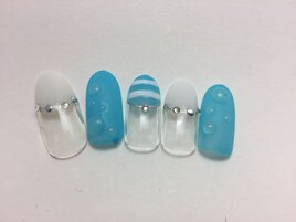 しずくネイル