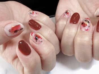 パールビューティーラッシュアンドネイル(Pearl Beauty Lash nail)/デザイン