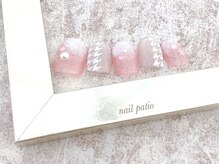 ネイルパティオ 浦和店(nail patio)/チェック柄ネイル ¥9,980