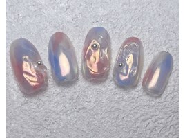 オーロラ/クリアネイル