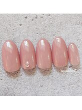 たゆ ネイル(たゆnail)/オフィスピンクネイル