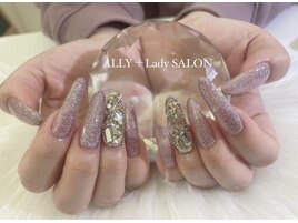 長さだし＋ワンカラー＋埋め込み