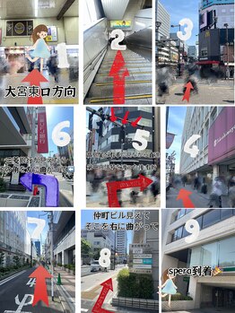 スペラ 大宮店(Spera)/speraへのアクセス方法
