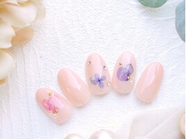 くすみカラー☆梅雨あじさい