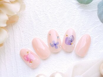 ルシェルアイ/くすみカラー☆梅雨あじさい