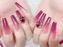 クイックスカルプ 新宿店(Quick Sukarupu)/ロンググラデーションネイル