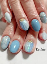 リファイン(Re:fine)/スカルプ4本アートつけ放題