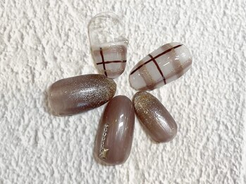 チェックネイル