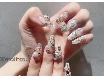 レイネイル 博多店(REY nail)/ミラーニュアンスネイル