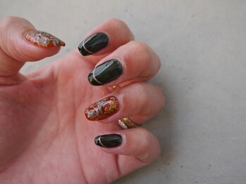 アンティークフラワーデザイン