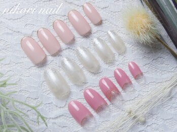 ニコリネイル(nikori nail)の写真/【ご新規様限定!ワンカラ-＋ア-ト2本¥5500】お爪に優しいフィルイン施術の美爪ワンカラ-で綺麗なお手元に♪