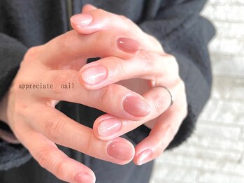アプリシーエイトネイル(appreciate nail)/マググラデ♪