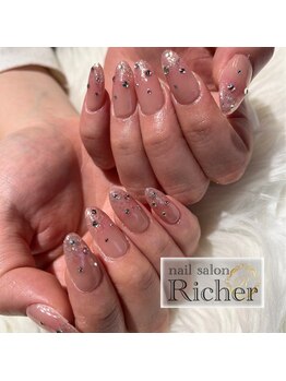 エスフィーネイルサロン リシェル(Esfy nailsalon Richer)/チークネイル