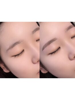 アイブロウメニューがあるサロン