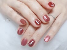 クローバーネイル 北浦和店/マグネッ卜ワンカラー¥5000