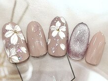 ティーエヌ 辻堂店/桜ネイル☆6600円