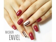 ネイルサロンアンヴェール(ENVIEL)/シンプルネイル