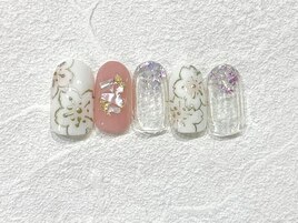 桜ネイル