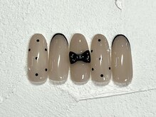 トータルビューティー パッション 茨木(Total Beauty Passion)/リボンドットネイル