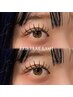【ダメージ最小限×持ち重視】LEDマツエク　フラットラッシュ120本