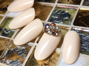 ネイルサロン エルオーケー(L.O.K)/ワンカラー+TIARA96 (2)