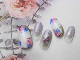 フラワーネイル☆定額7500円