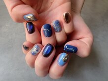 ネイル フィエルテ(Nail Fierte)/Blue nuance