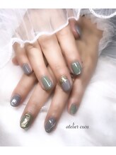 アトリエ クク(atelier cucu)/秋ネイル