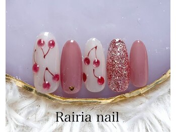 ライリアネイル(Rairia nail)/さくらんぼネイル