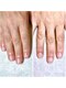 アンドアールネイルズ(and..R nails)の写真/≪爪の形に悩む全ての女性へ≫自爪育成ネイルで自信のある手元に。丁寧なカウンセリングで初めてでも安心◎
