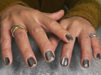 オムネイル 渋谷(HOMME NAIL)/マグネットネイル ¥6.600