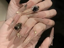 ラメール(La mer)/キラキラビジューネイル