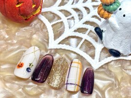 ハロウィンネイル