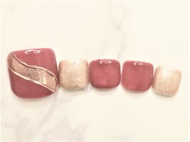 ７月新作☆《FOOT》両足指アート