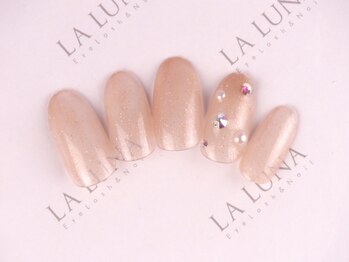 ラルナ ネイルアンドアイラッシュサロン(LA LUNA nail & eyelash salon)/3月4月◇定額ナチュラル◇