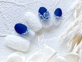 ネイルアンドアイラッシュ ボネール 銀座店(lash Bounail)/花 フラワー 手描 レース
