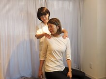 きれいウィーク 恵比寿/背面の可動域を広げていきます