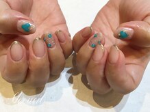 アクイユ 銀座店(ACCUEIL)/ターコイズネイル