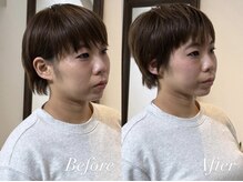 ハクト(Hakuto)/Before/After