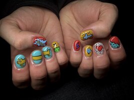 個性派ネイル