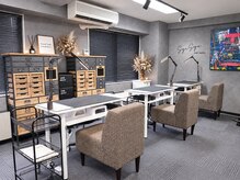 nail salon SyiSyu 中崎町店【シシュ】パラジェル/長さだし/フィルインの雰囲気(落ち着いた雰囲気の大人サロン♪)