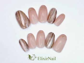 エリクサーネイル 新宿3丁目(Elixir Nail)/定額b カジュアル/クーポン使用
